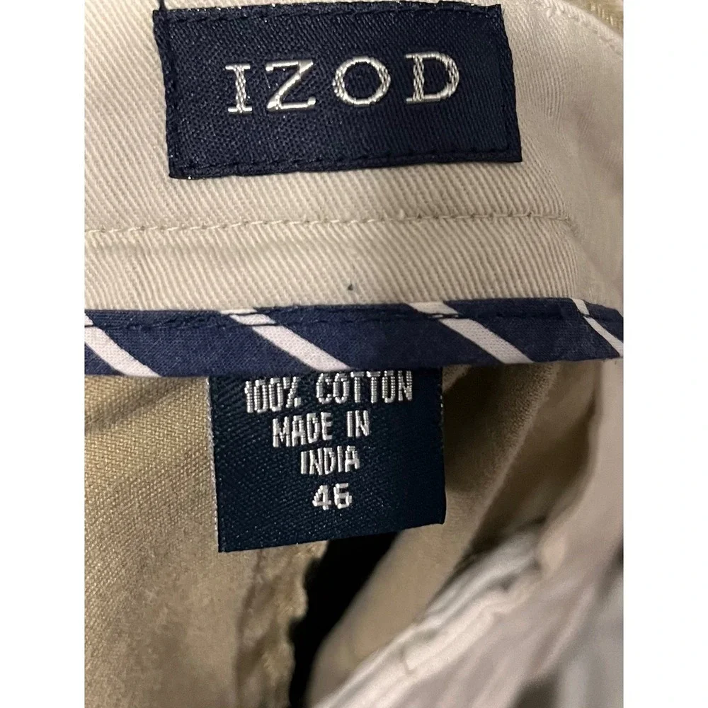Izod chinos pleated